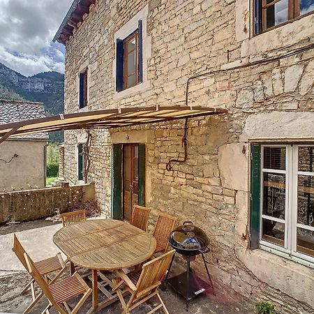 Gorges Du Tarn Gite En Pierres Avec Terrasse Quezac  Exteriér fotografie